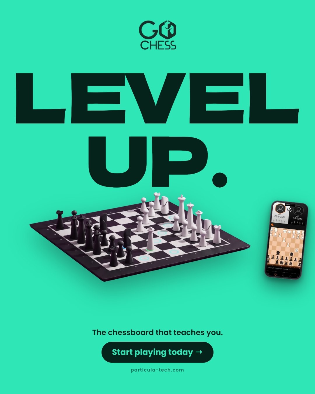 Level up.