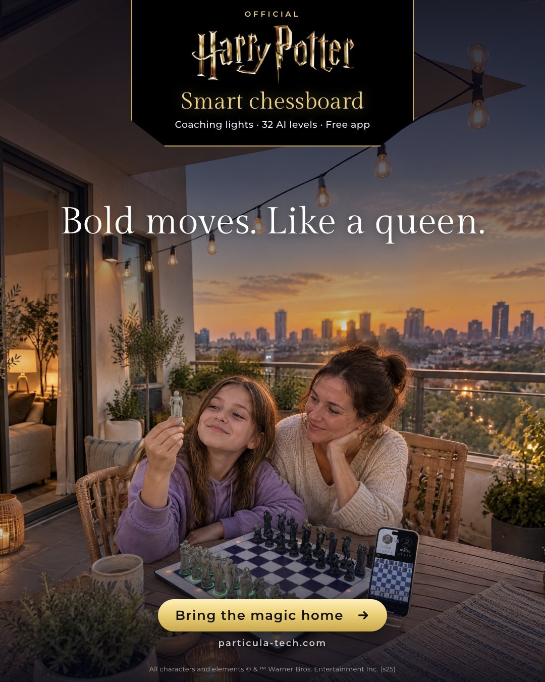 Bold moves, like a queen